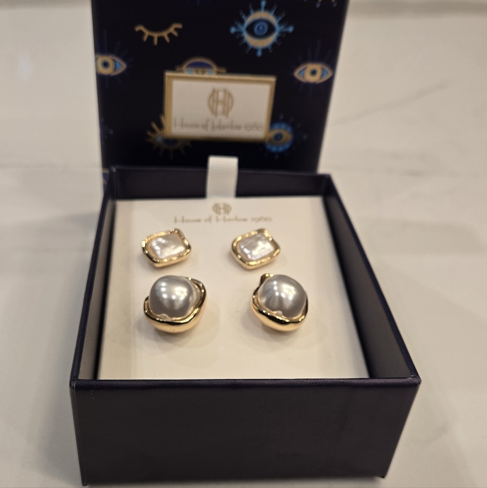 Pearlescent Earring Set - House Of Harlow